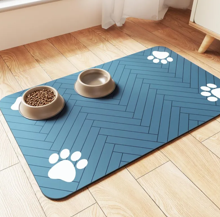 The DryPaws Diatom Stone Pet Feeding Mat