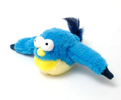 The WigglePlay: Interactive Moving Fish & Bird Plush Toy