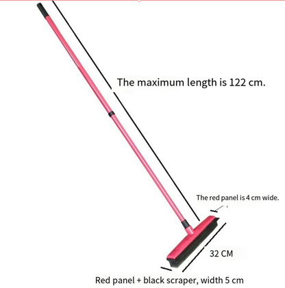 Pet Hair Removal Broom & Squeegee