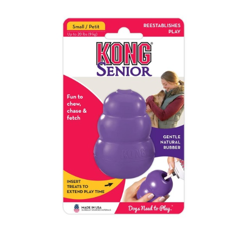Dog Chew Toy & Treat Dispenser - Durable Rubber Gourd for Boredom and Dental Health