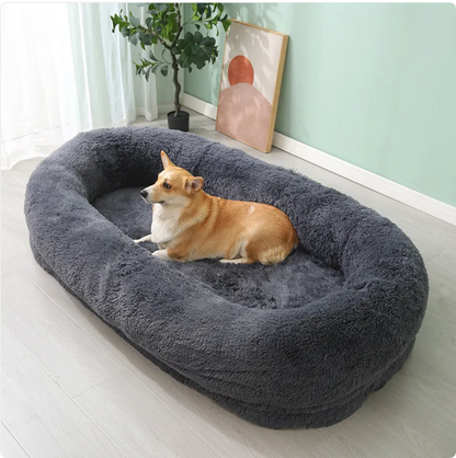 Large removable pet bed