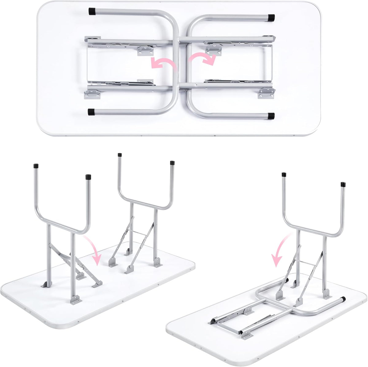 Set of metal stands 