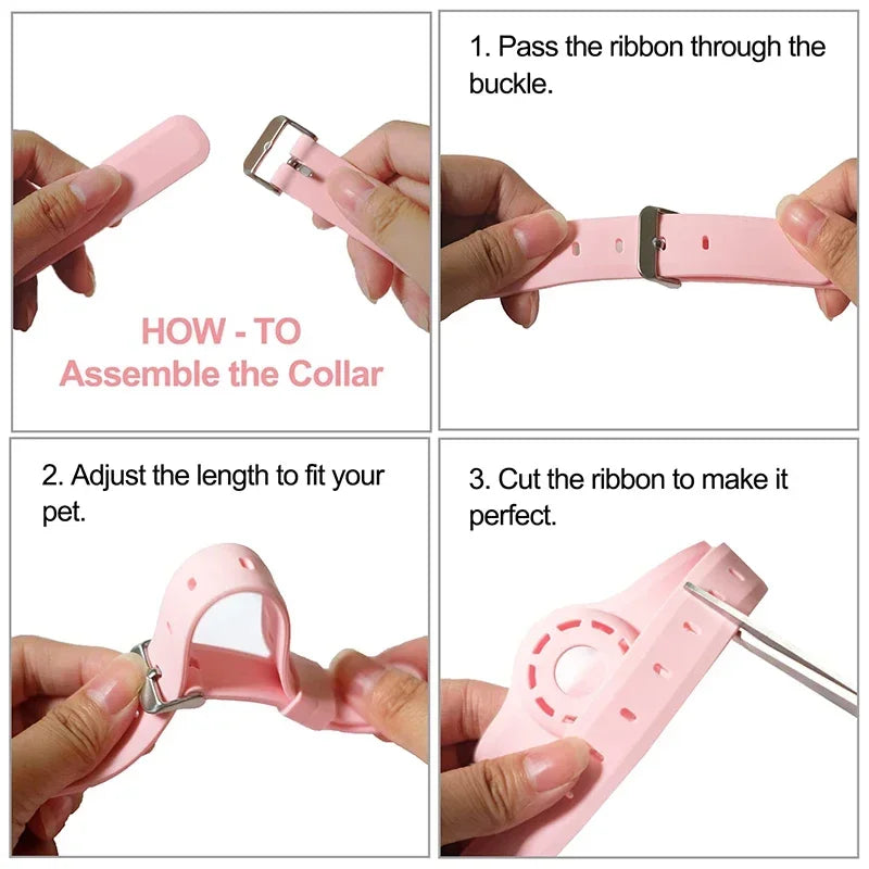 Silicone Anti-Lost AirTag Pet Collar