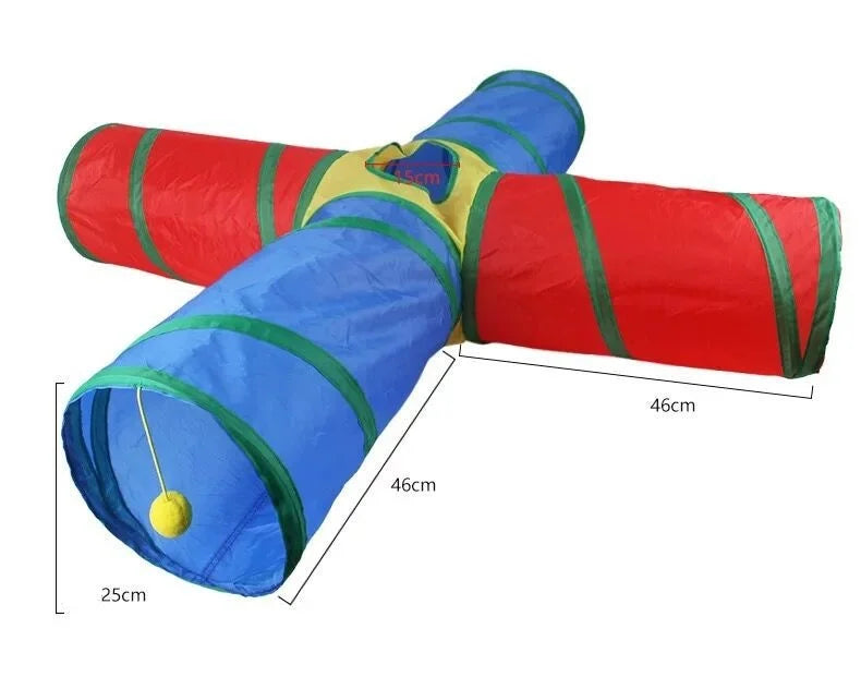 Collapsible Pet Play Tunnel