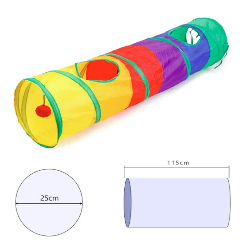Collapsible Pet Play Tunnel