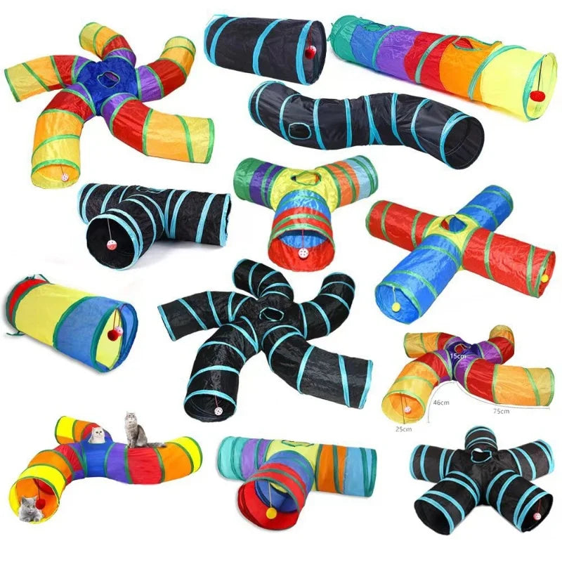 Collapsible Pet Play Tunnel