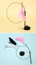 Interactive Suction Cup Teaser Wand