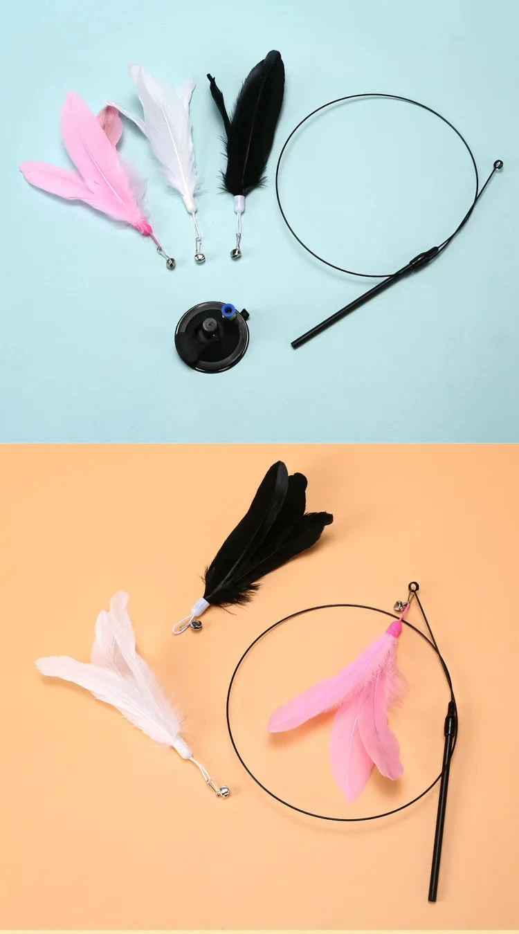 Interactive Suction Cup Teaser Wand