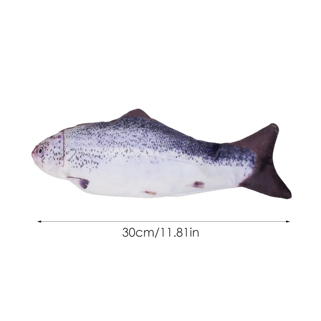 Realistic USB-Rechargeable Floppy Fish
