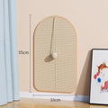 Sisal Cat Scratching Pad with Interactive Toy