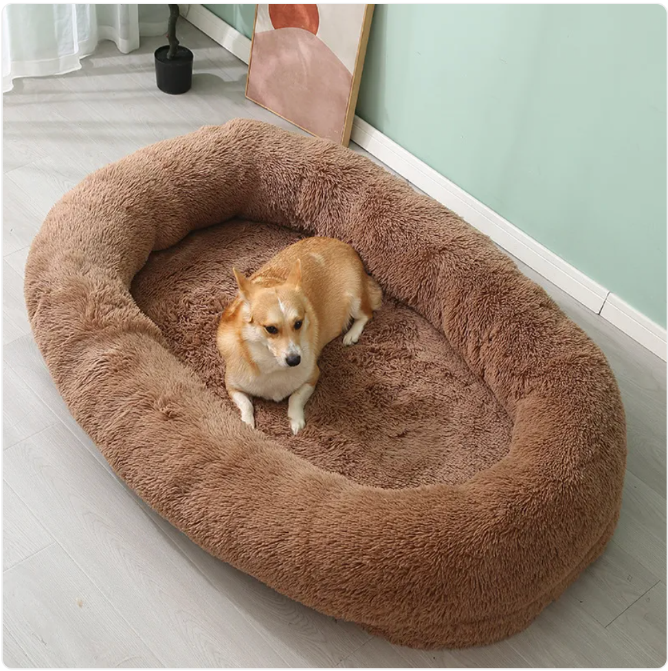 Large removable pet bed