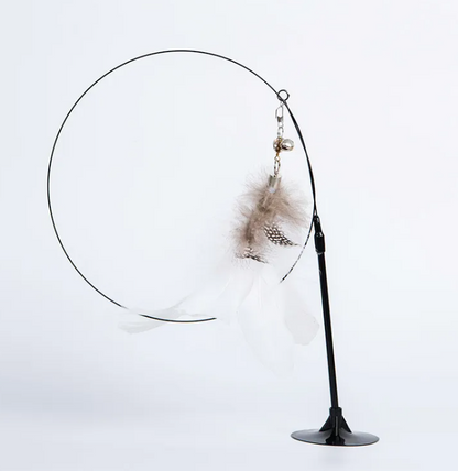 Cat Strong Suction Cup Window & Wall Toy Rod