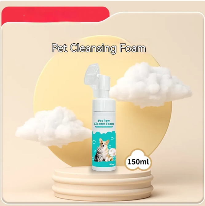 Pet Cleaning Gloves, Wipes & Paw Foam