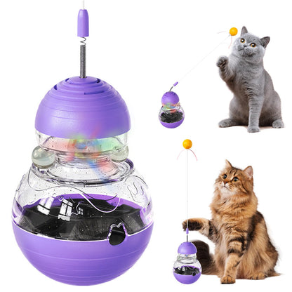 Cat Treat Dispenser & Tumbler Toy