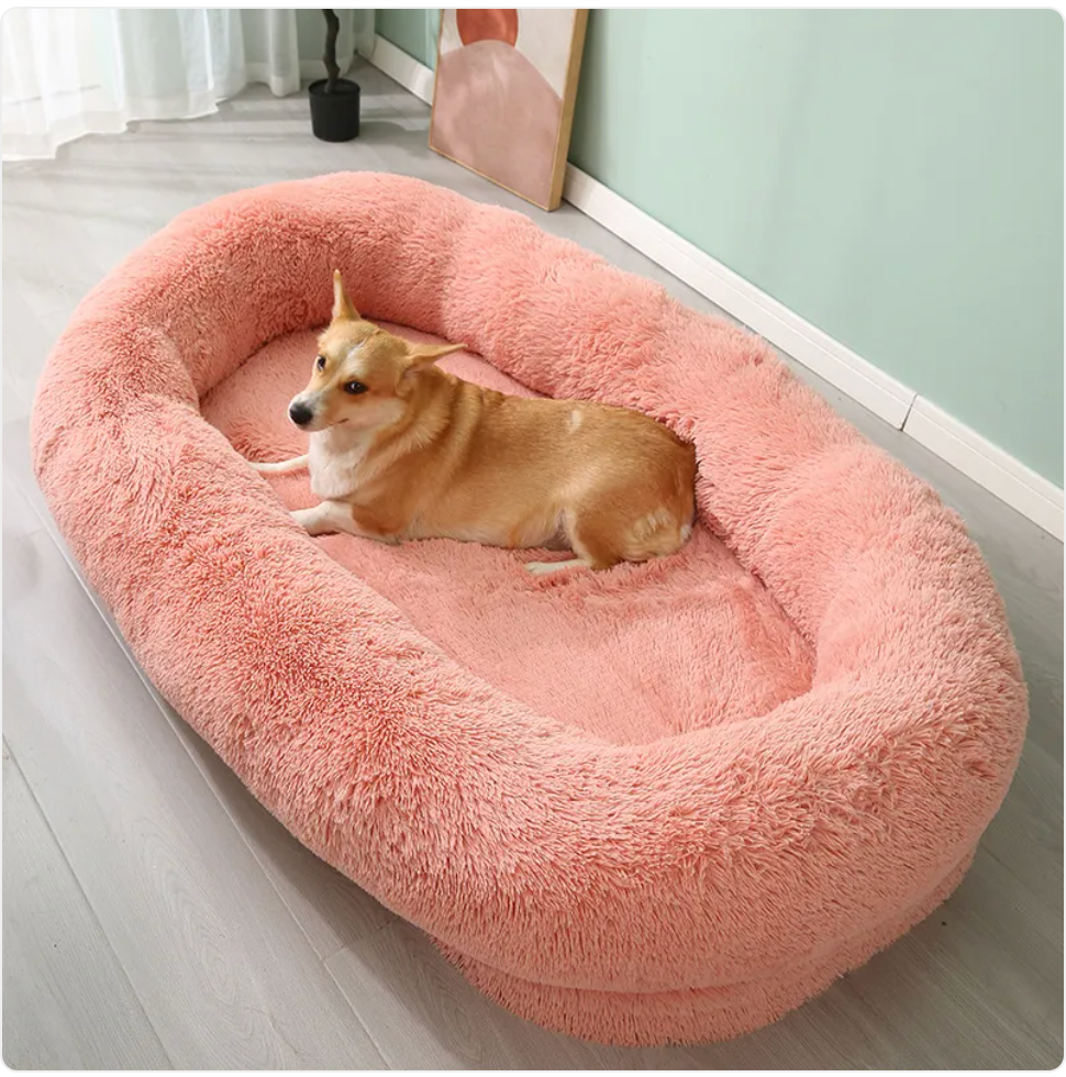 Large removable pet bed