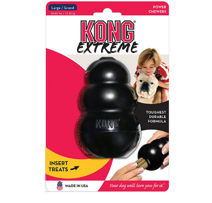 Dog Chew Toy & Treat Dispenser - Durable Rubber Gourd for Boredom and Dental Health