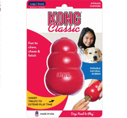 Dog Chew Toy & Treat Dispenser - Durable Rubber Gourd for Boredom and Dental Health